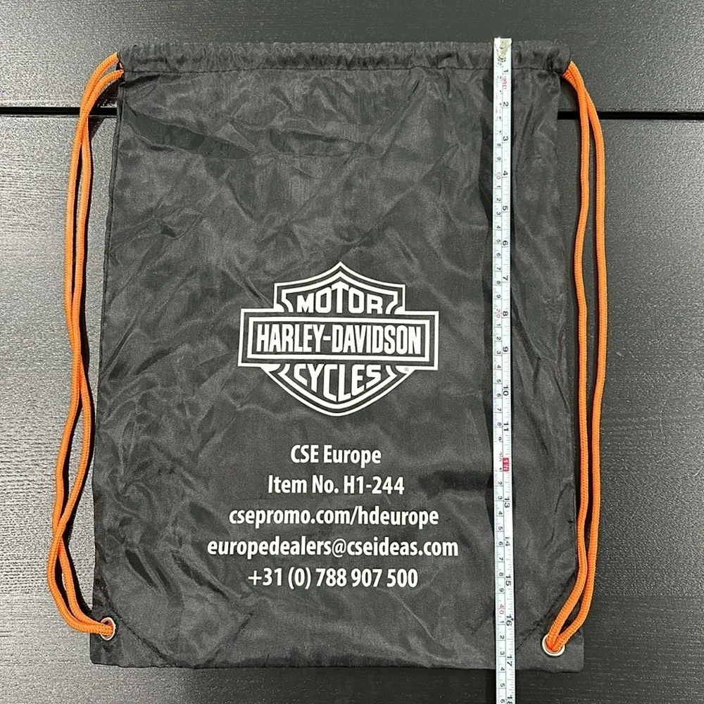 Harley-Davidson Nylon Drawstring Backpack